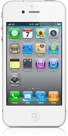 Смартфон APPLE iPhone 4 8GB White - Курганинск