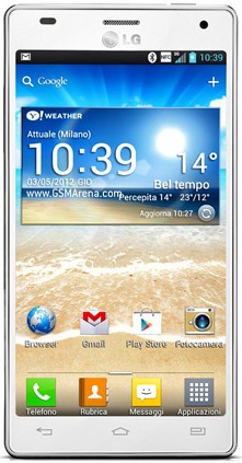 Смартфон LG Optimus 4X HD P880 White - Курганинск