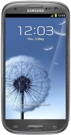 Смартфон Samsung Galaxy S3 GT-I9300 16Gb Titanium grey - Курганинск